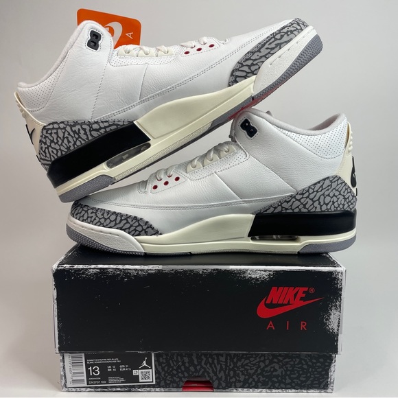 Nike Air Jordan 3 Retro Reimagined “White Cement” 2023 - Picture 3 of 4